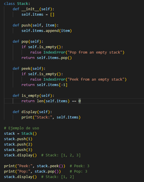 Implementacion de arrays